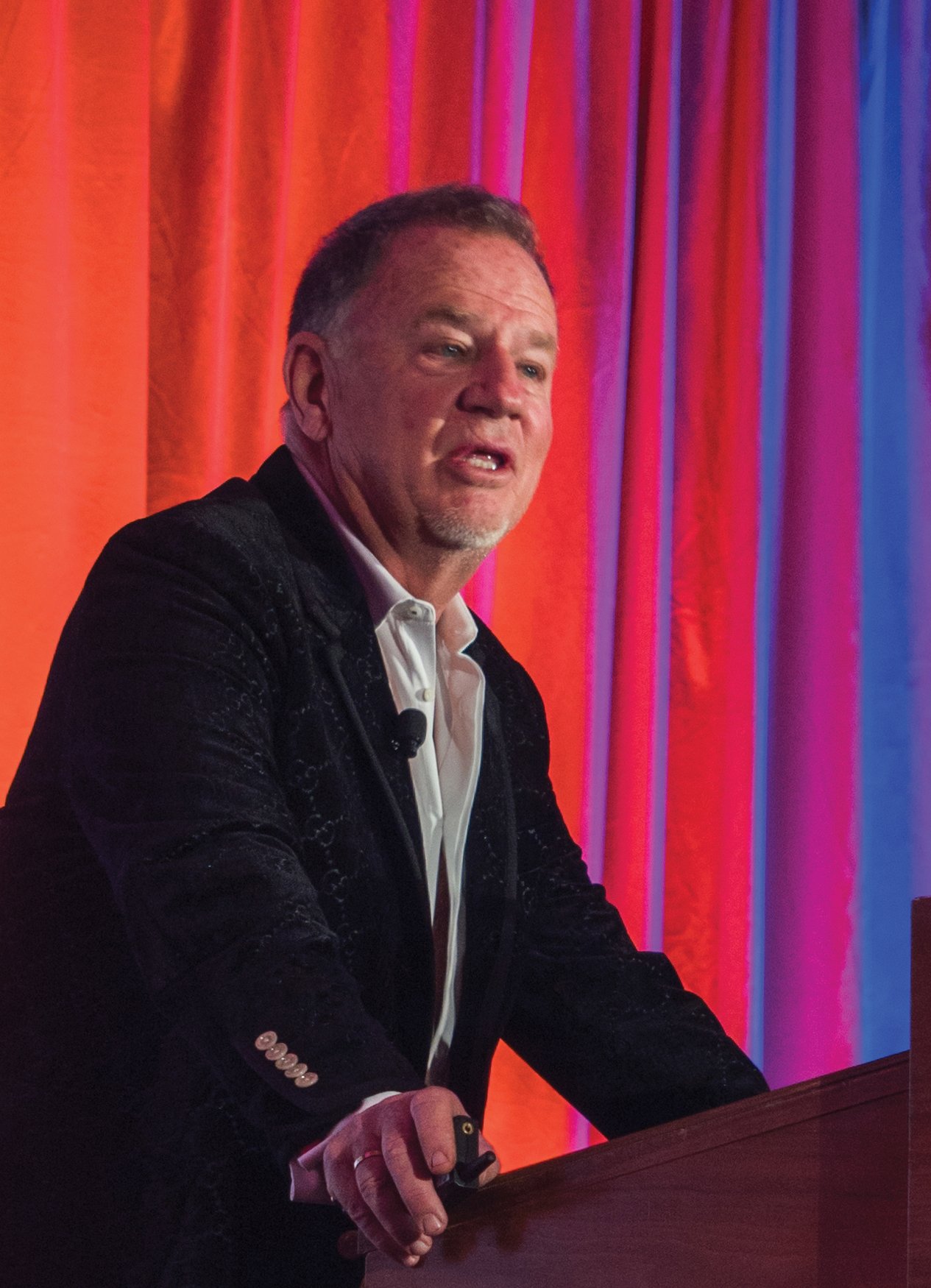 John Christensen speaking at No Limits