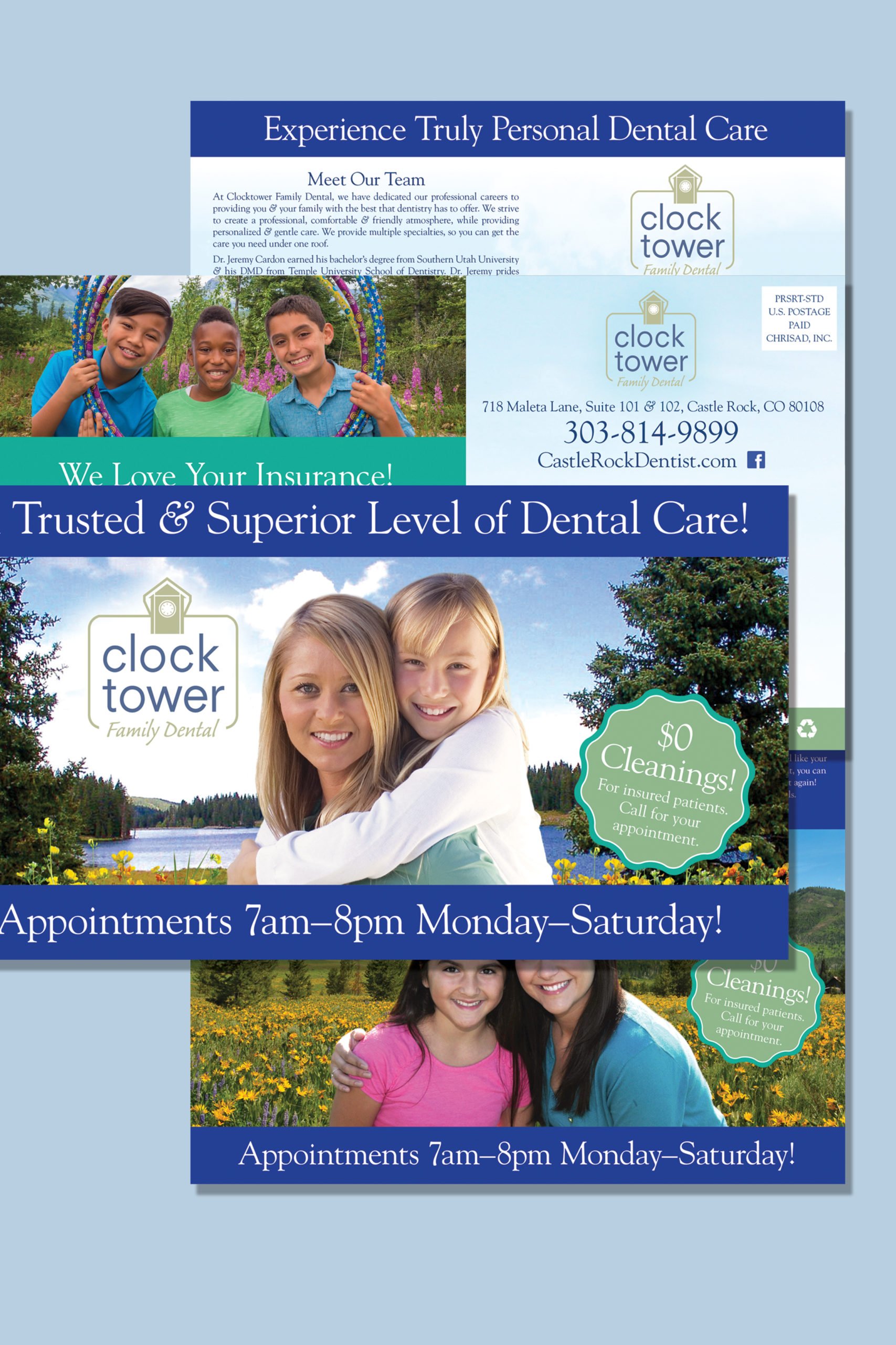 Clocktower Family Dental Brochure