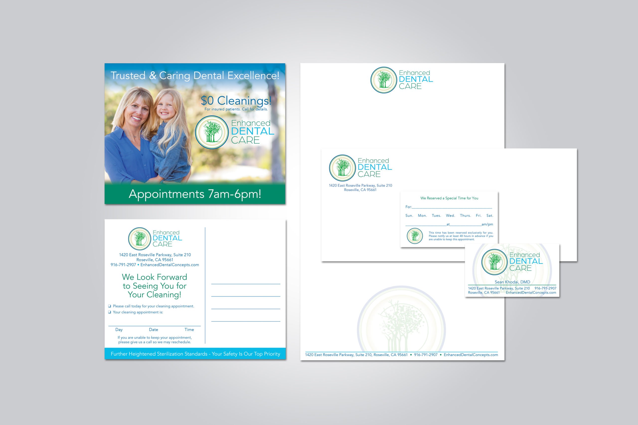 Enhanced Dental Care Stationery & Promotional Items