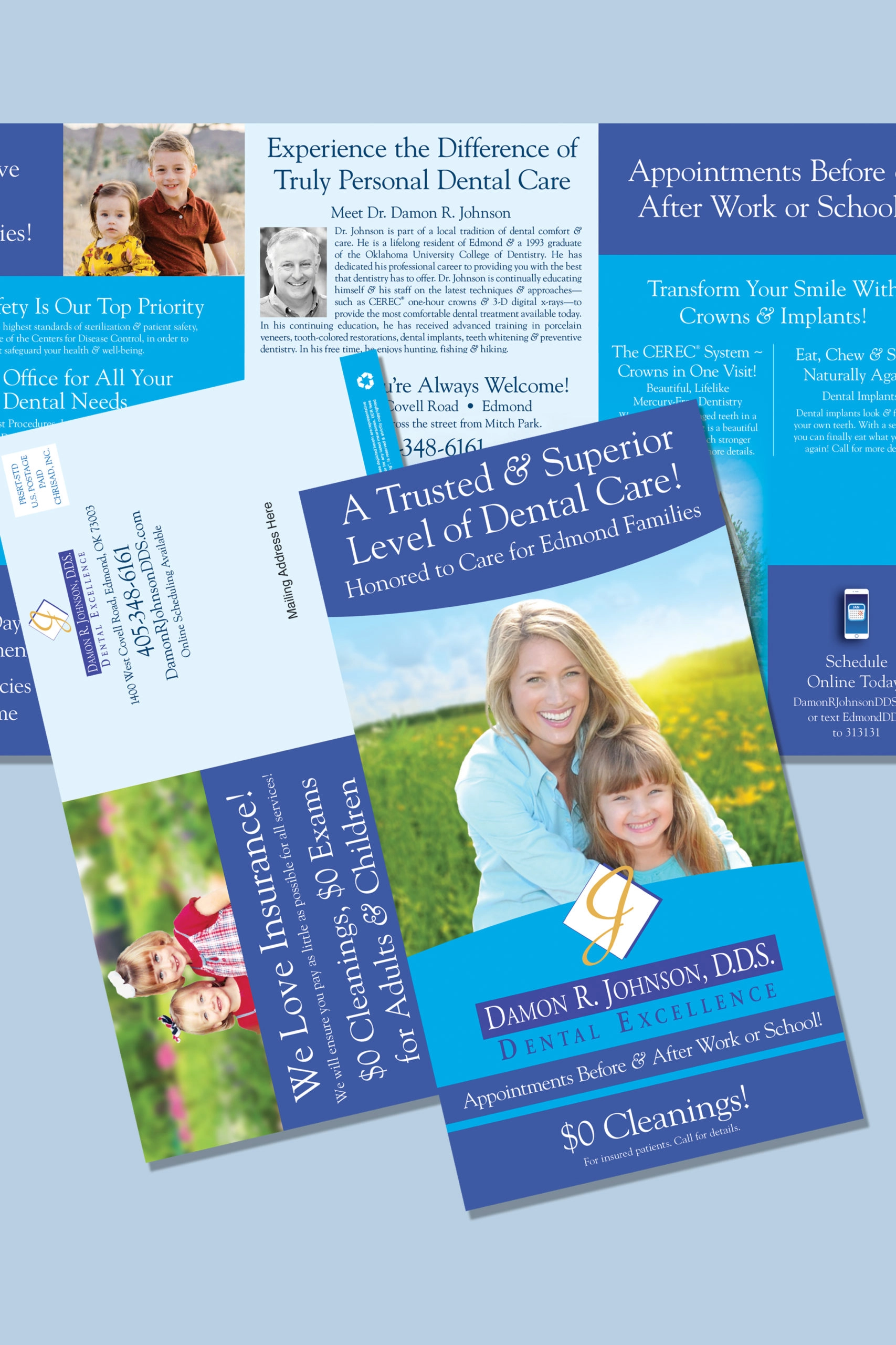 Damon R. Johnson DDS Dental Excellence Brochure