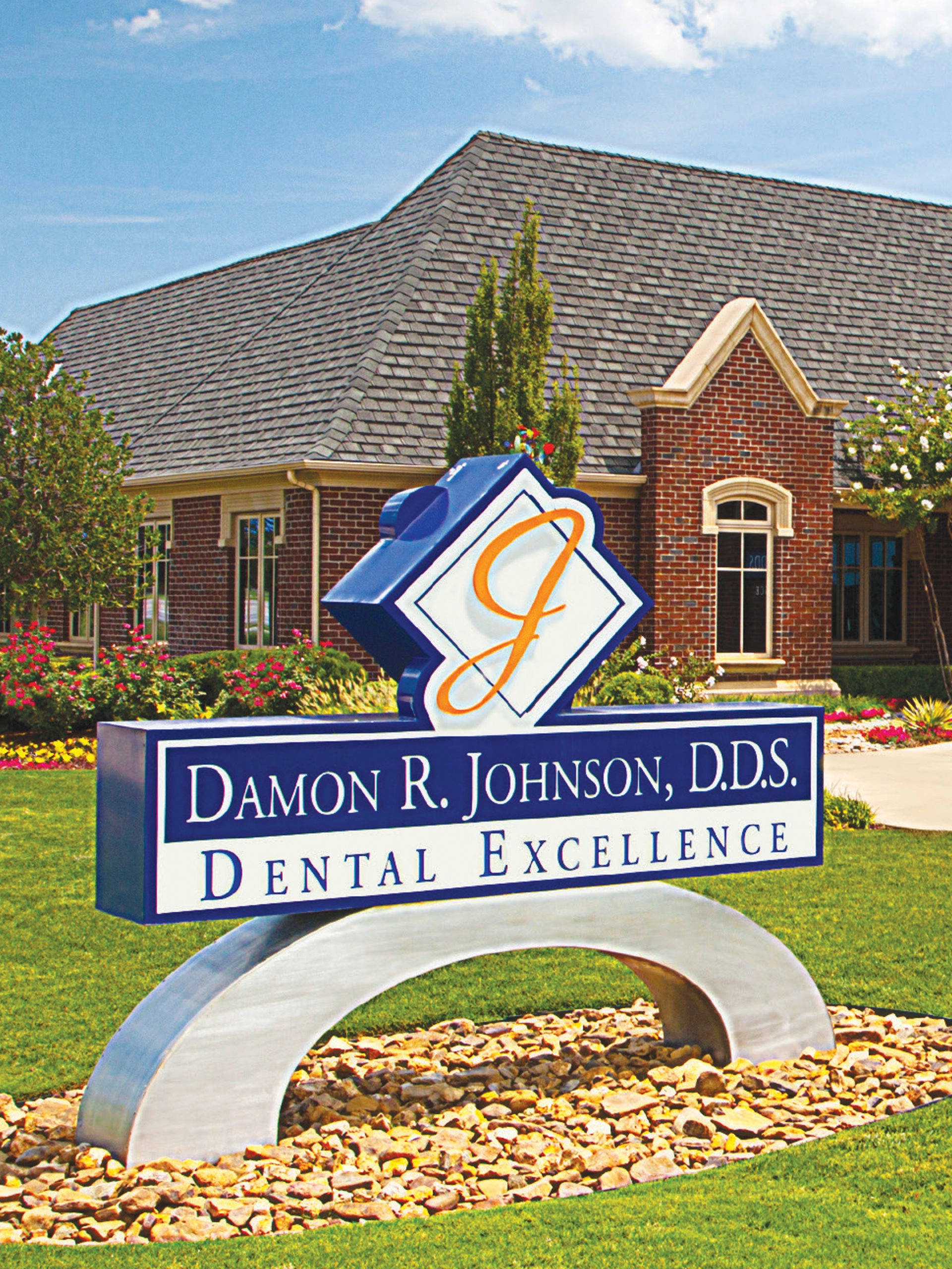 Damon R. Johnson DDS Dental Excellence Sign