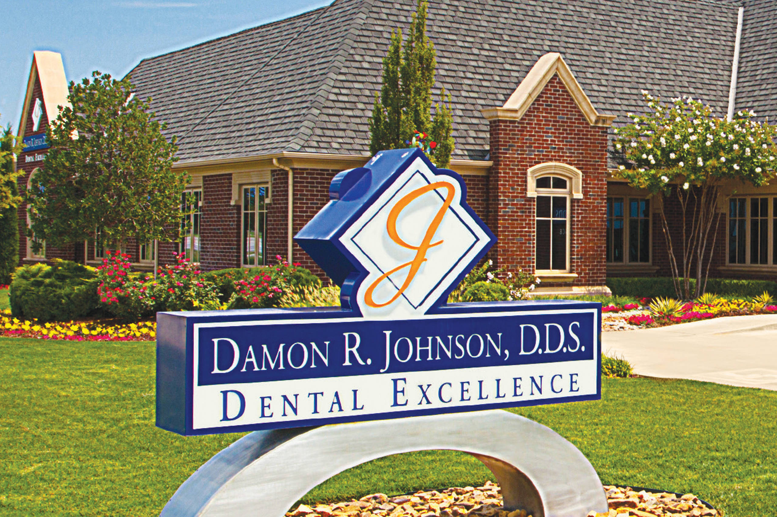 Damon R. Johnson DDS Dental Excellence Sign