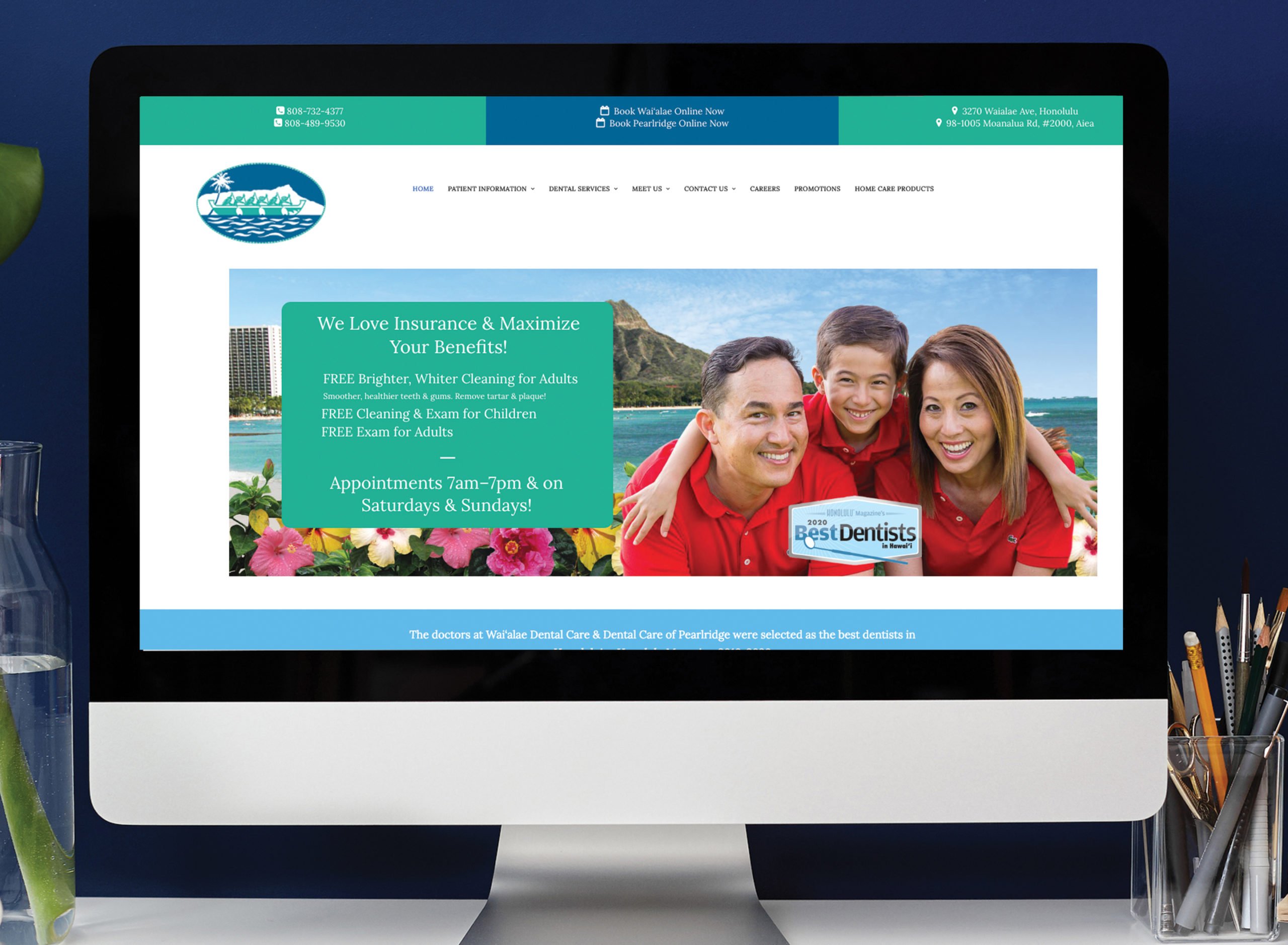 Waialae Dental Care Website