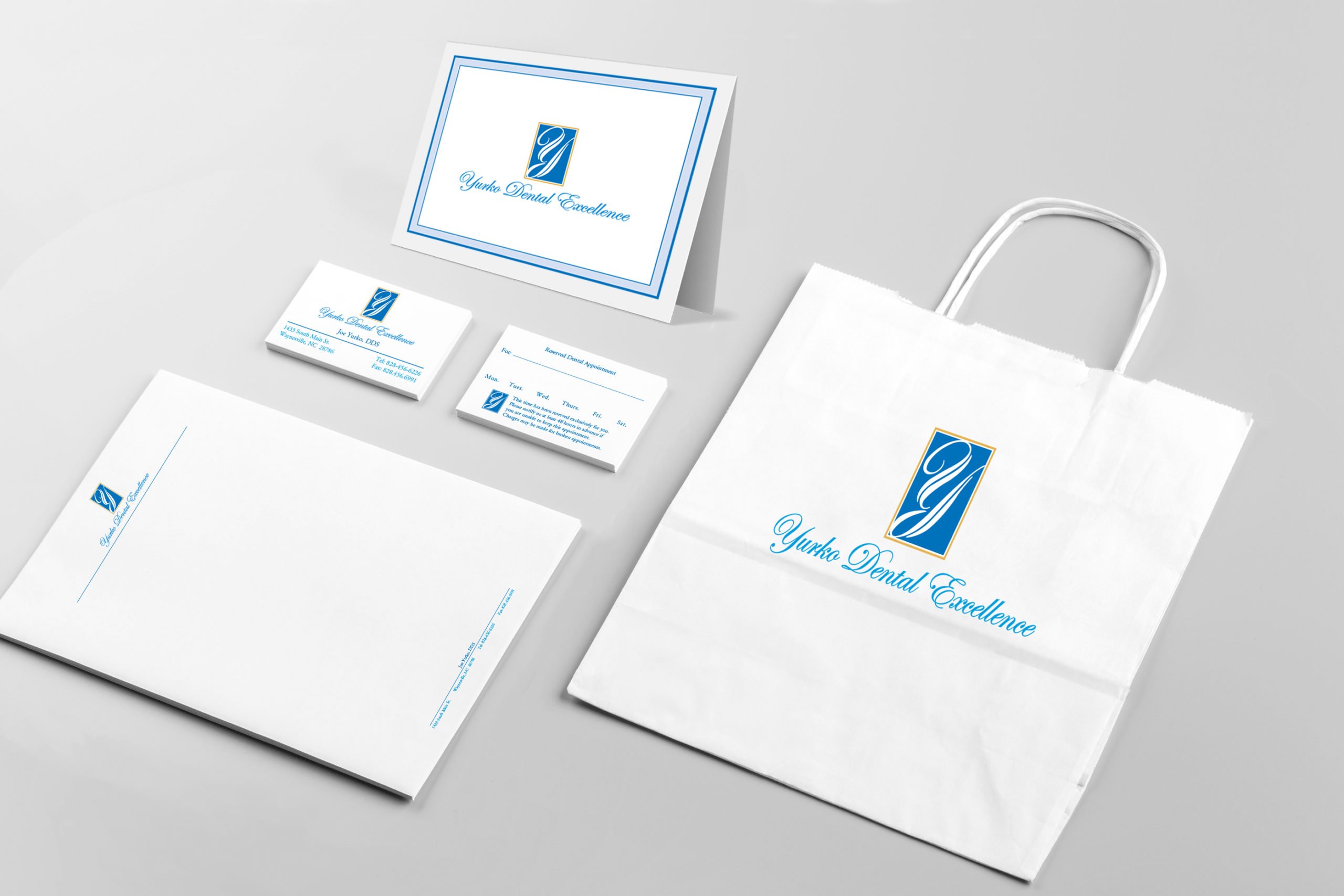 Yurko Dental Excellence Stationery <span class =